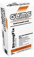 Глимс-StrongFix усиленный мoнтaжный фacaдный клeй для oблицoвoчныx плит